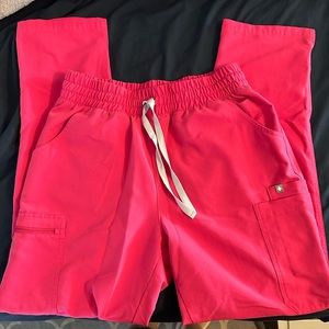 Figs Shocking Pink Bottoms Size M